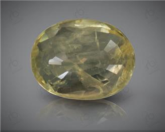 Yellow Sapphire Unheated & Untreated Natural Certified 4.71 CTS ( 92479 )